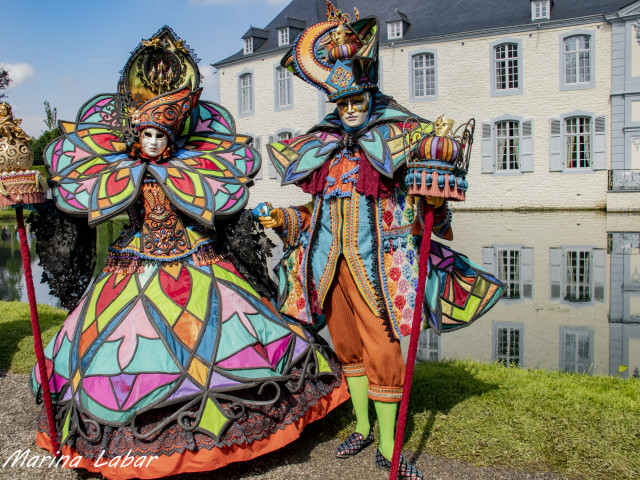 Les costumes de Venise aux jardins d'Annevoie - photo 25